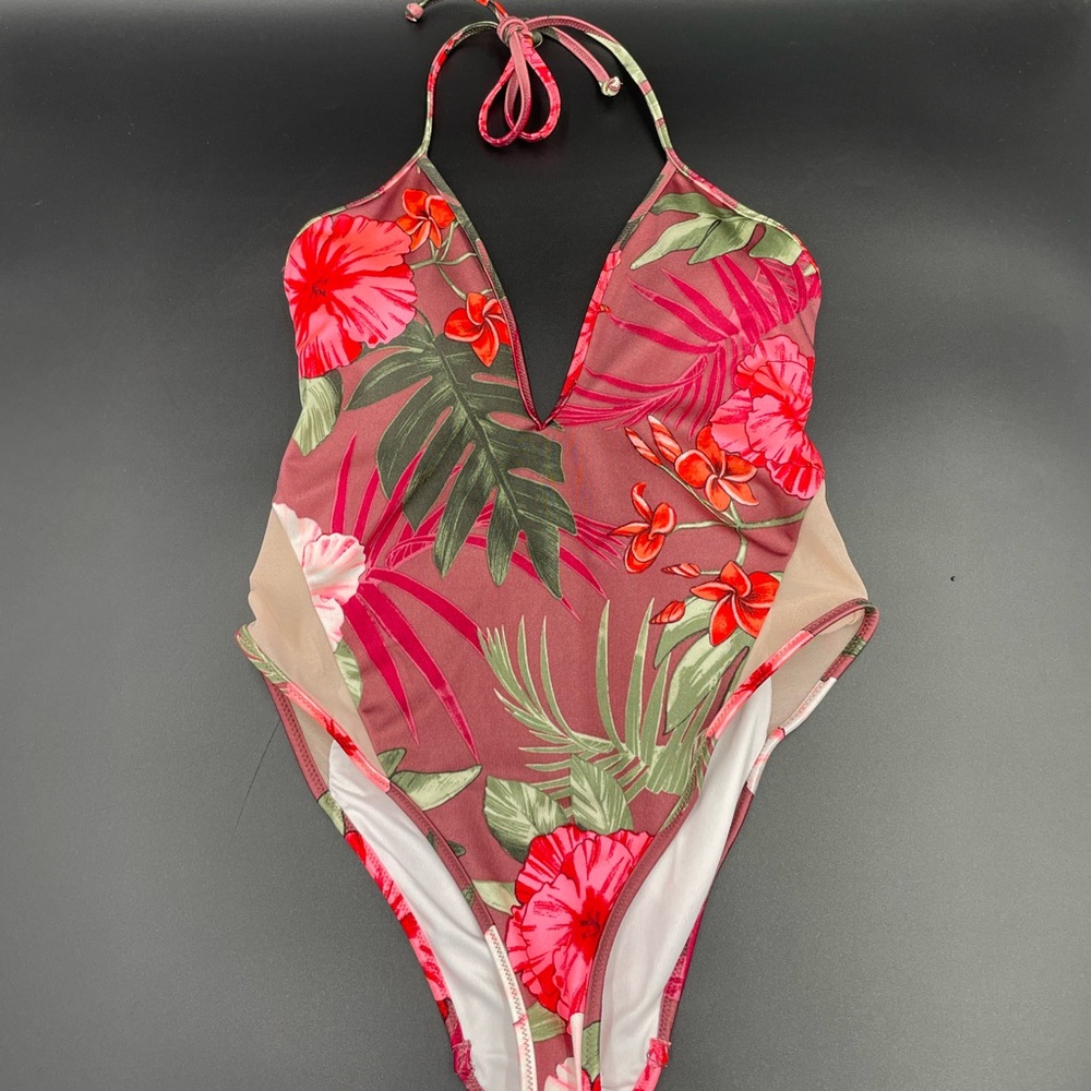 Pink Victoria’s Secret S/P one piece!  Gorgeous!! Tried on ONLY!!